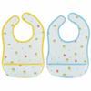 Thin Baby Apron Water Repellent Bib Set of 2 M Shimajiro Border Beu2