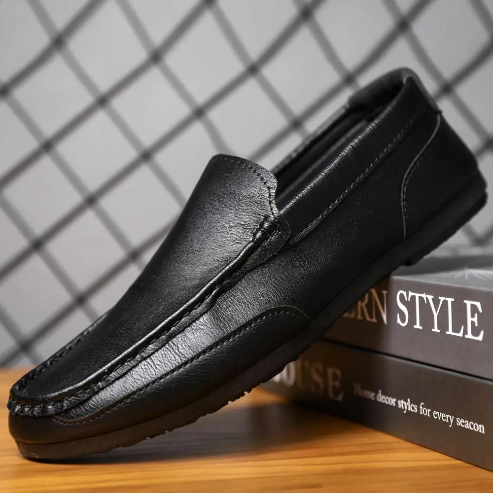 Fashion Men's Formal Shoes Spring Autumn Social Shoe Male New High Quality Fashion Casual Business Elegant and Classic Luxury Designer