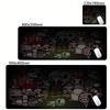 Anime The Binding Of Isaac Mousepad Game Keyboard Lock Edges Mice Pad Computer Accessories Non-slip Deskmats Pc Cabinet Mausepad