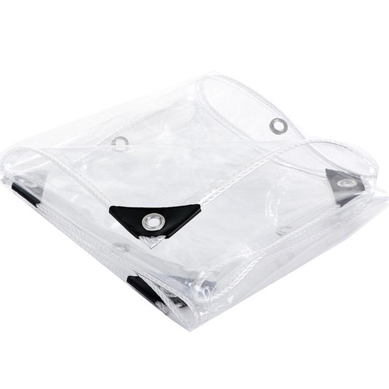 Durable PVC Chicken Coops Cover With Rope Reinforced Edges For Outdoor Poultry Shelter And Winter Insulation