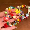 Summer Rainbow Star Elastic Bracelet: Fresh, Colorful, Sweet Niche Design Hand Jewelry
