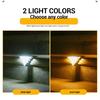 1/2/4PCS Solar Deck Lights Outdoor Step Fence Lights Waterproof Solar Lamp for Railing Stairs Pathway Garden Light Decoration