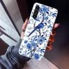 Blue And White Porcelain Phone Case For Samsung Galaxy A17 A16 A15 A14 A13 A57 A56 A55 A54 A53 A37 A36 A35 A34 A33 A26 A25 A24 A
