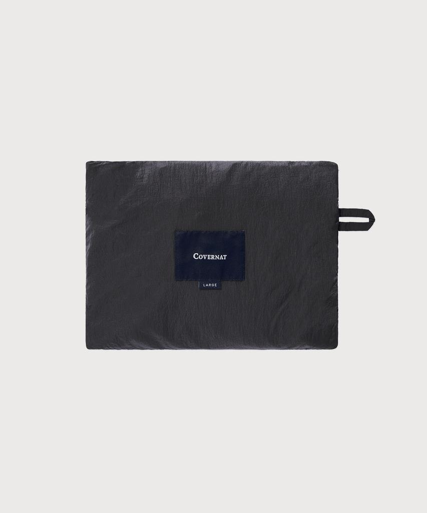 COVERNAT Складывающаяся легкая ветровка, цвет угольный