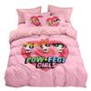Комплект постельного белья P-Powerpuff Girls, мультяшный модный 3D-принтер Powerpuff Girls, пододеяльник, украшение для дома, одеяло размера King Size для мальчиков и девочек