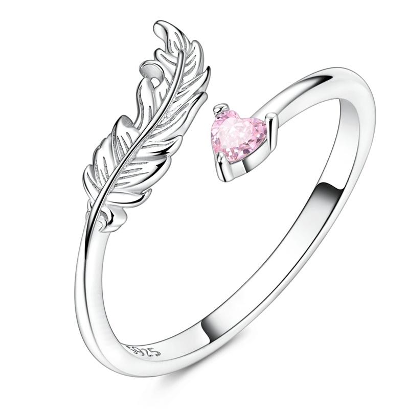 New 925 Silver Butterfly Four-Leaf Clover Flower Star And Moon Ring For Women Fit Wedding Party Jewelry Gifts
