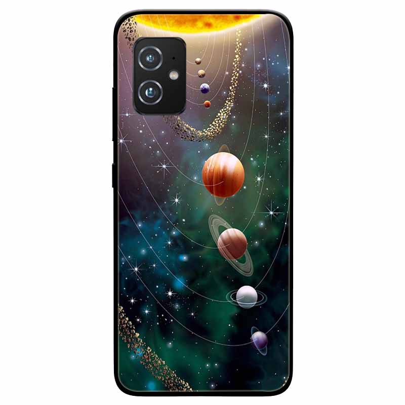 Черный силиконовый чехол для Asus Zenfone 8 ZS590KS Чехол Мягкая задняя крышка Coque для чехла телефона Asus Zenfone 8 ZS590KS Zenfone8 Funda