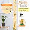 Self-adhesive Child Growth Chart Waterproof Height Measuring Tape Growth Chart Sticker  Home Use