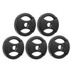 5PCS Plastic Record Adapters 45RPM Turntable Adapter Gramophone Accessories Black 1L50