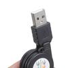 Retractable USB to DC4.0x1.7mm Power Cord For Routers Portable Electronics 75cm 5V Retractable Charging Cable Wire