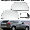 Side Heated Mirror For Jeep Grand Cherokee WH 2005 2006 2007 2008 2009 2010 Rear View Rearview Mirrors Glass Lens Accessories