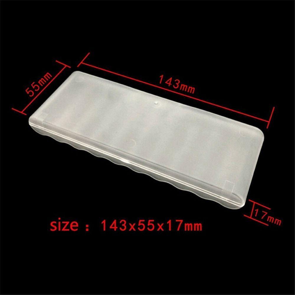 Portable AA Batteries for 10Pcs AA Plastic Holder Cover Container Storage Boxes
