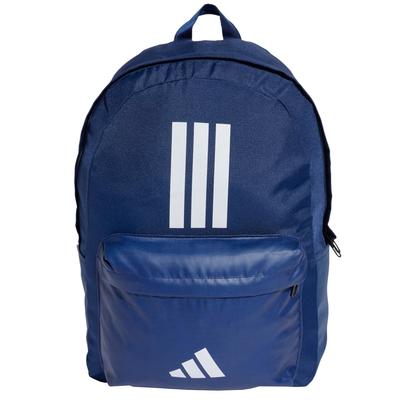 Рюкзак adidas Classic с логотипом в три полоски, Унисекс, темно-синий рюкзак