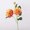 Real Touch Simulation Big Dahlia Realistic Faux Dahlia Branch Fake Flower  Party Favors