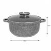 Garnek Marmurkowy 5,6L 26Cm Klausberg Kb-7523