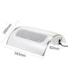 Nail Dust Collector Powder Cleaner Nail Art Salon Suction Dust Machine with 3 Fan Manicure 2 Dust