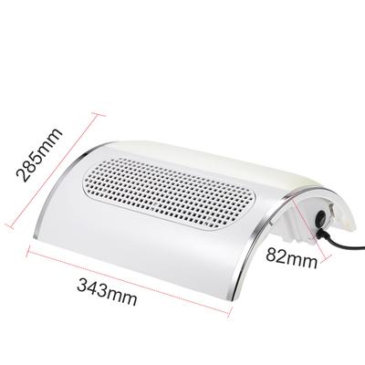 Пылеуловитель для ногтей Пылесос для пылесоса Nail Art Salon Suction Dust Machine с 3 вентиляторами Маникюр 2 пыли