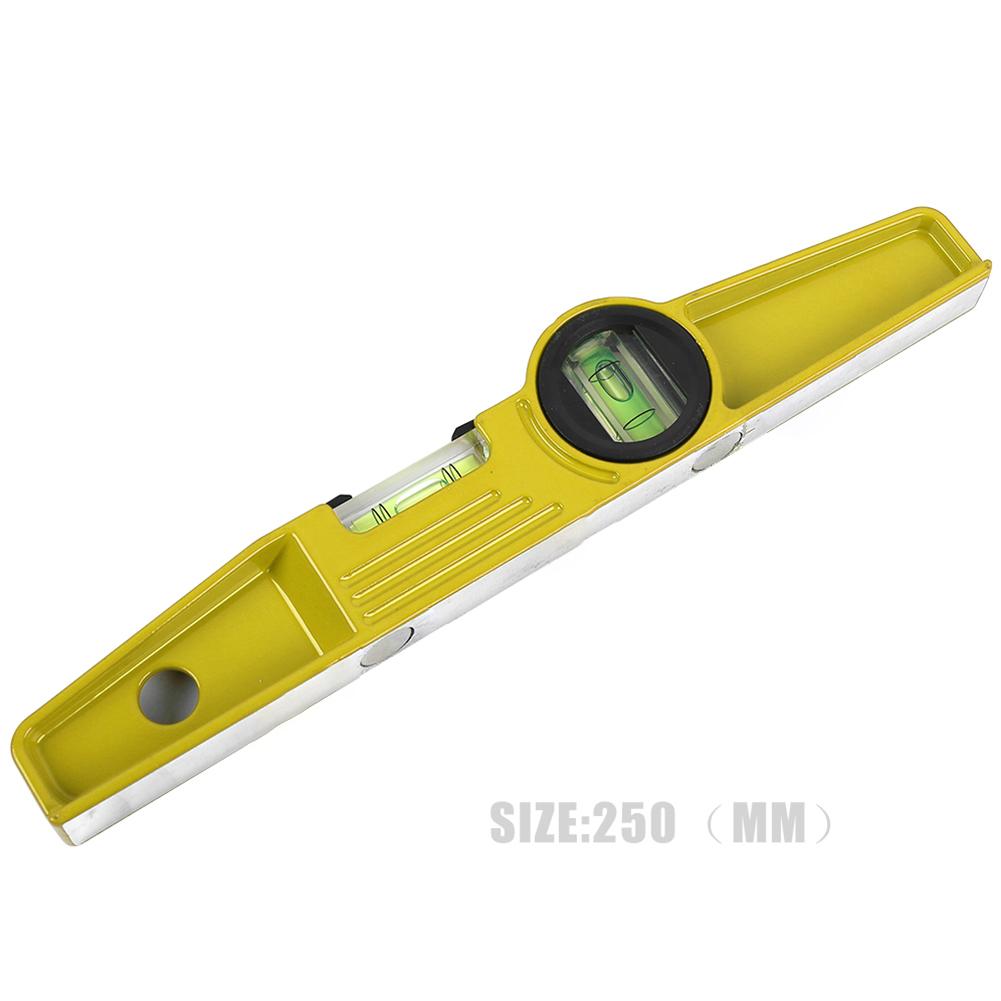 Две линии спиртовой уровень магнитный с пузырьком портативный балансировочная линейка алюминиевый корпус защита от падения для медицины и промышленности