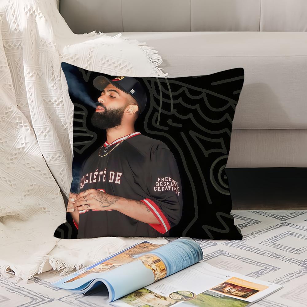 American Rapper Eladio Carrion Pillow Case Office Cushions Suitable For Sofa Car Bedroom Decorative Cushion Cover