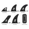 Surfboard Tail Fin Stand Up Board Quick Release Longboard Fin Detachable Paddle Board Fin for Surfboard Kayak Long Board