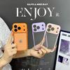 Premium Transparent Large Window Case for iPhone 17 Pro Max & Apple 16, 14/15