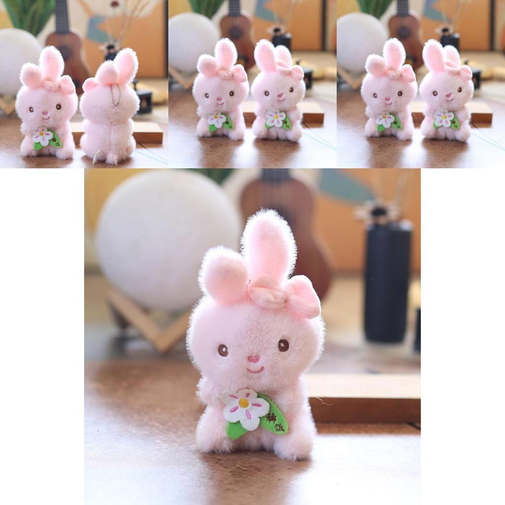 Plush Bunny Keychain With Pp Cotton Filling For Kids And Collectors