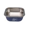 Large Capacity Dog Food Water Bowls Rust Resistant Dog Feeding Dish  Indoor