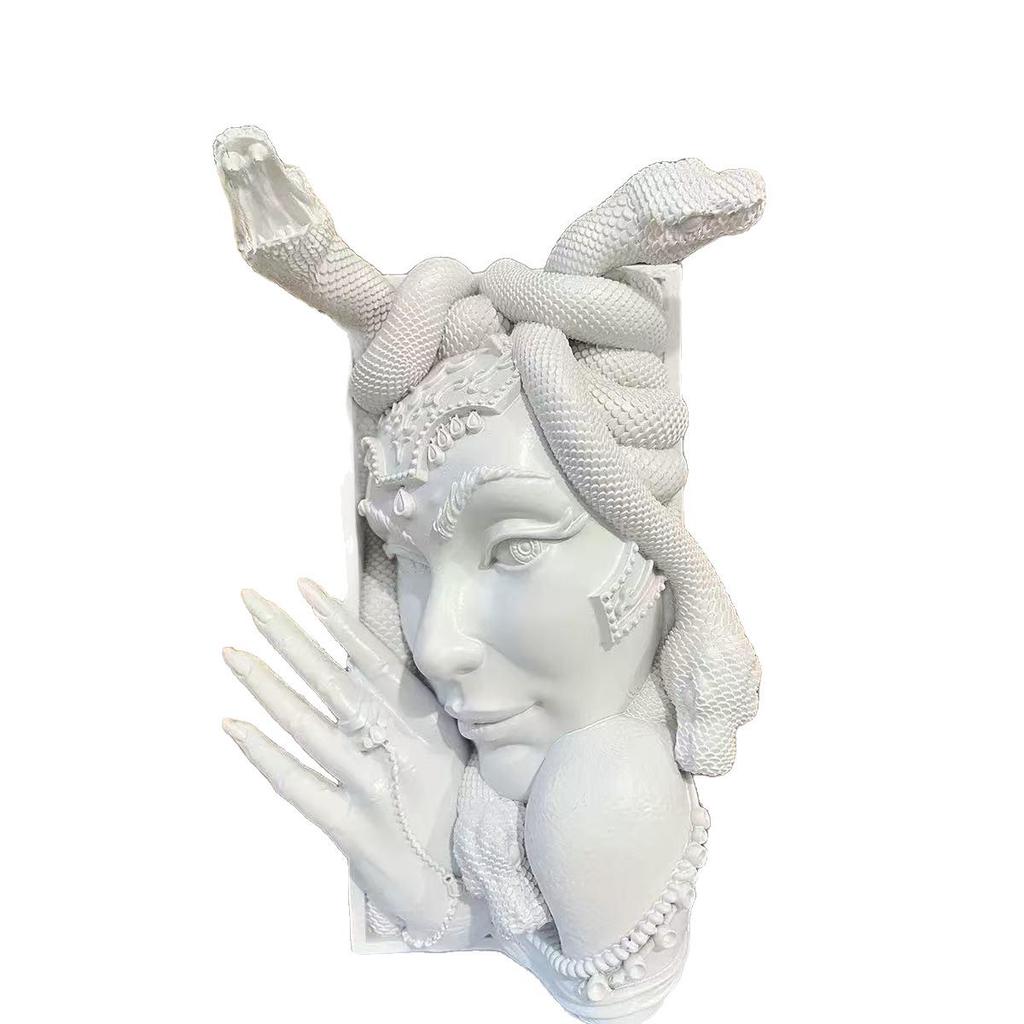 Медуза Фэнтези Книжный Уголок Угол Смола Орнамент