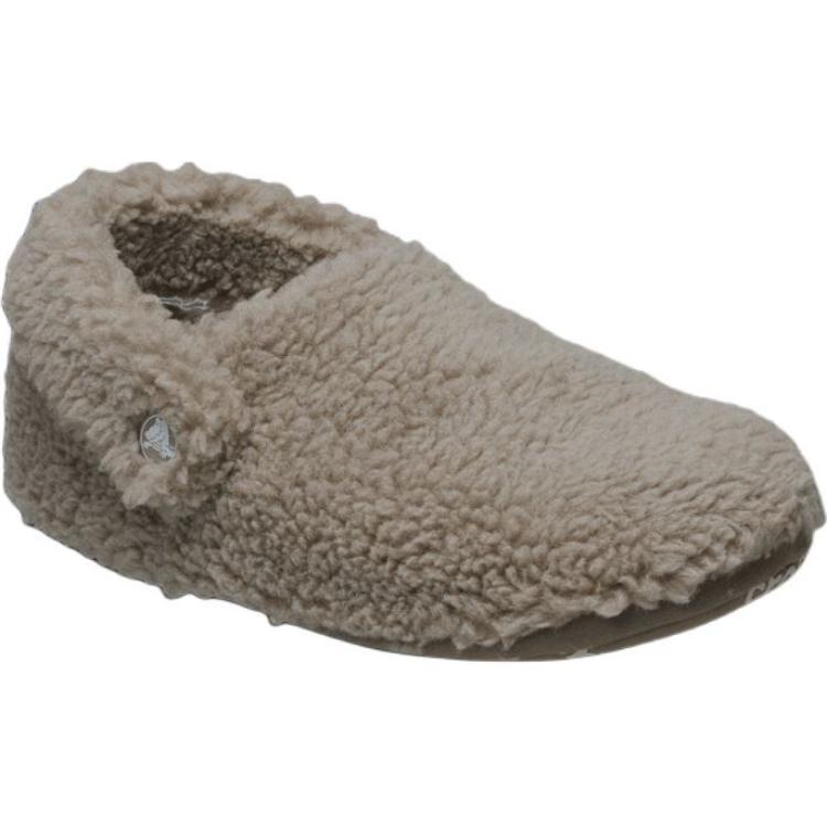 Crocs Cozzzy Детские тапочки с низким верхом, противоскользящие, износостойкие, серые