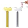 Stainless Steel Toothpaste Squeezer Facial Cleanser Toothpaste Dispenser Squeezer Tube Tools Metal Bathroom Accessories