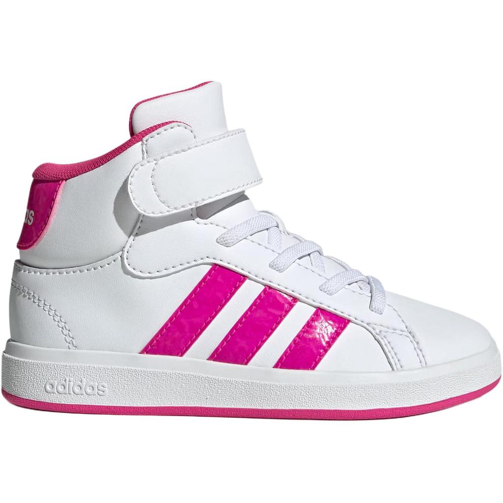 adidas Grand Court Mid Модные Удобные Детские Кроссовки Детские Кроссовки Белые JR0806