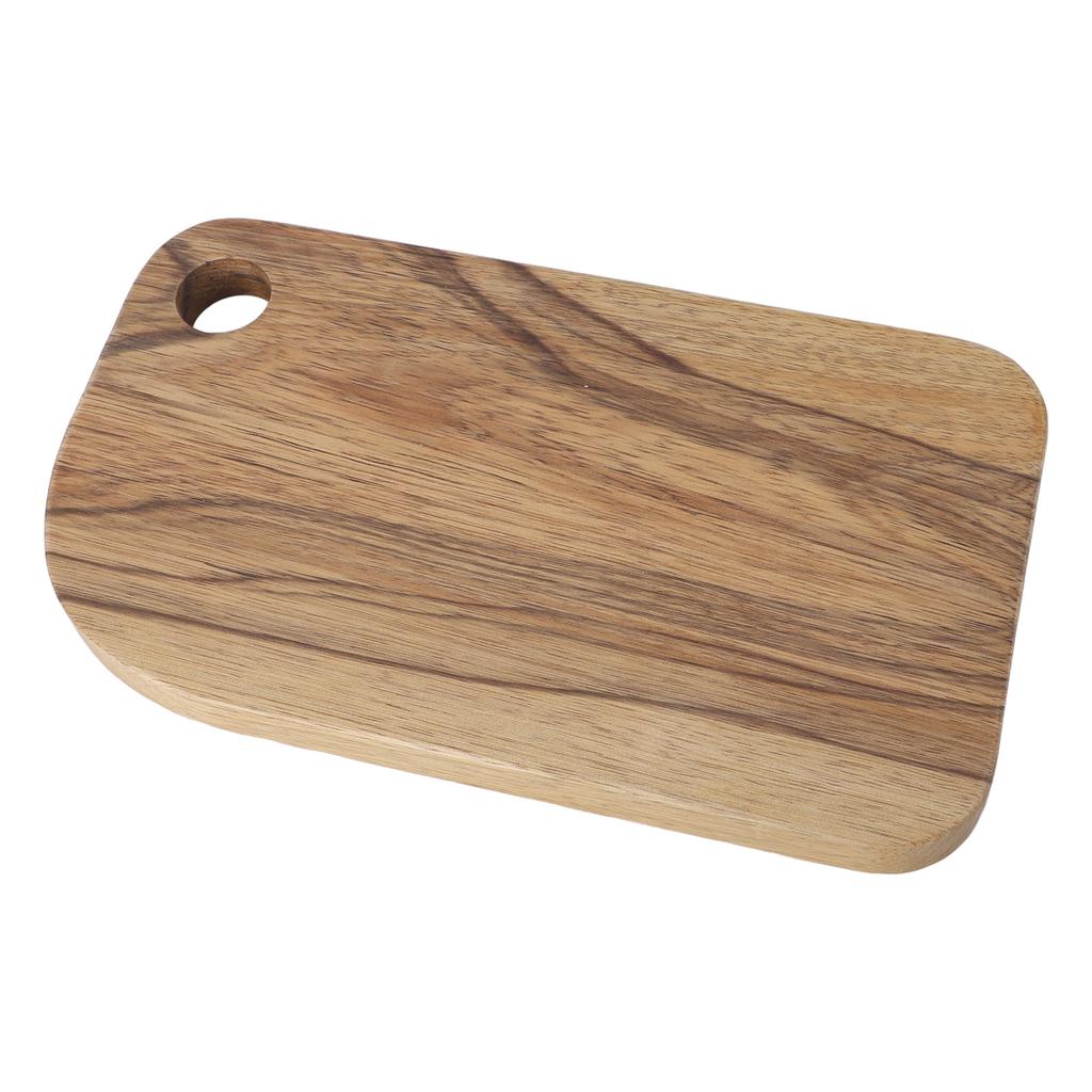 Деревянная разделочная доска с отверстием для подвешивания 11,4 X 6,7 X 0,8 дюйма Деревянная разделочная доска Поднос для пиццы для K