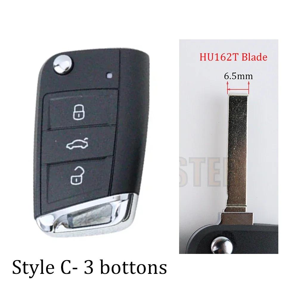 Для Volkswagen Vw Golf 7 4 5 Mk7 Mk4 6 Tiguan Gti Для Skoda Octavia A7 Для Seat Leon Ibiza Altea Корпус Чехол Оболочка Брелок Автомобильного Ключа