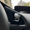 Kitty Cat Car Air Freshener Interior Decoration Ornament Black Leather Pink Kt Aroma Stone Air Vent Decoration New Car Gift