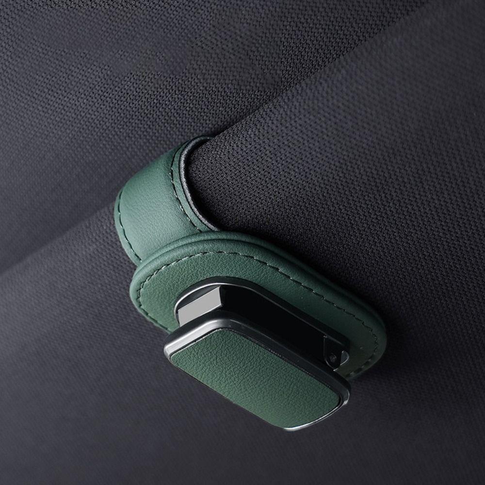 Back Clip Sun Visor Eyeglass Hanger with Sponge Automobile Accessories Storage  Driver