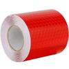 Reflective Tape Stickers Car Styling Shiny White Red Yellow Orange Safety Reflectors Mateiral For Automobiles Motorcycle