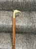 Vintage Style Eagle Brass Handle Walking Stick Designer Folding Wooden Brass Inlaid