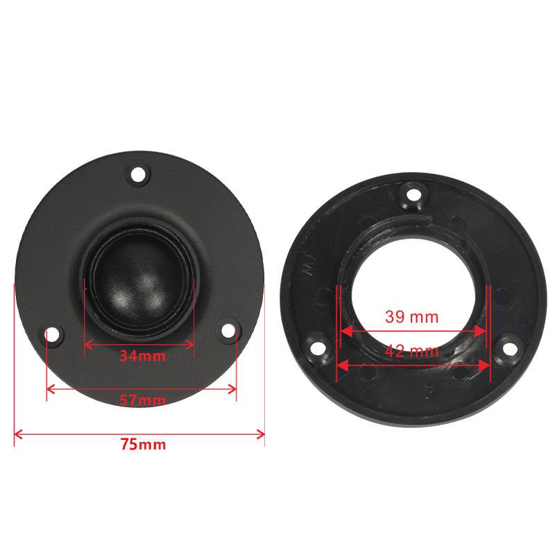 Полочная акустическая система Core B7 с шелковым куполом: 253-дюймовый НЧ-динамик с диффузором, 75-мм Шелковый ВЧ-динамик