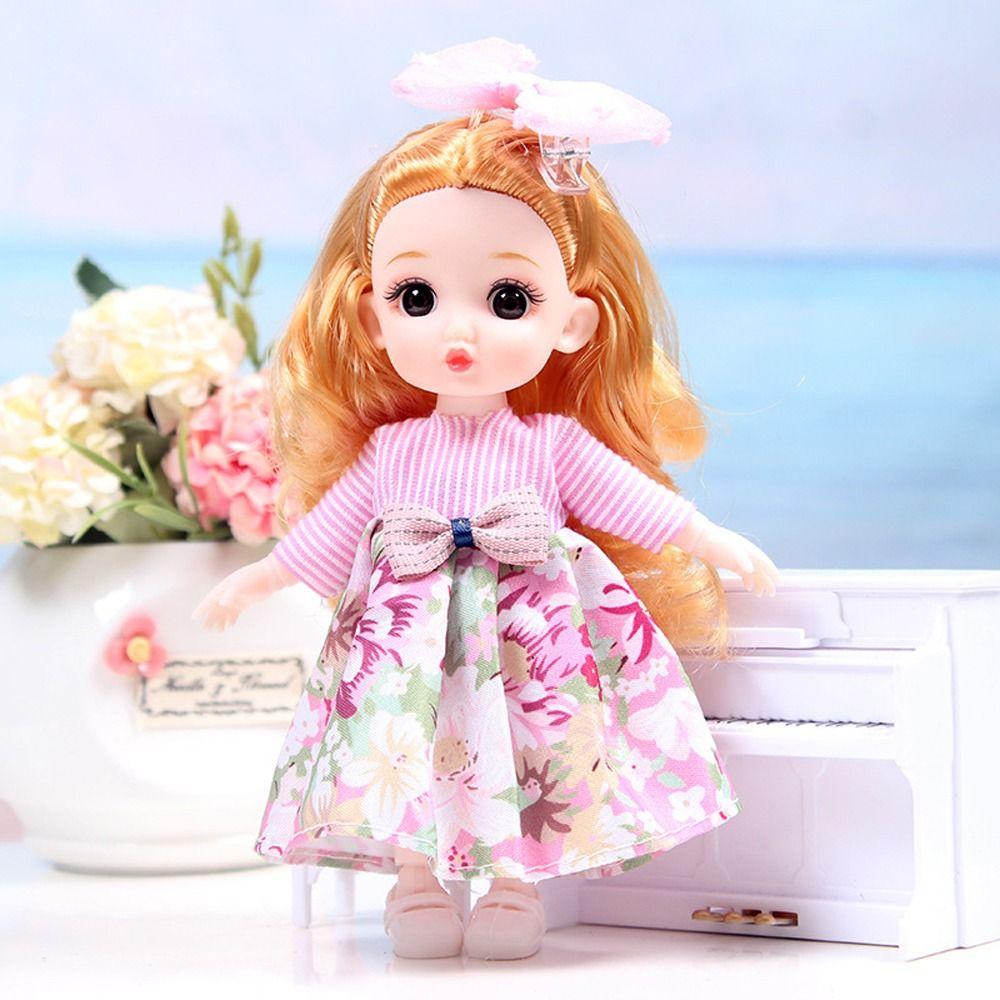 Up Gift Articulated Doll Movable Jointed Princess Dolls Mini Multi Joint Doll Toy Set Girls' Doll