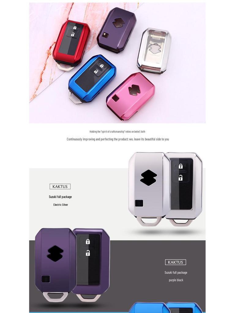 KAKTUS TPU Чехол для ключа для Suzuki Jimny (Импортный) - Полная защита с пряжкой