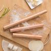 3 Sizes Wooden Rolling Pin French Style Non-Stick Fondant Cake Dough Roller for Pizza Cookie Pastry Baking Tool Kitchen Supplies