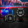 Casio G-SQUAD Series City Night Running Series Bluetooth Pedometer Intelligent Training Tracking LED Light Quartz Movement Resin Strap GBD-200LM-1PRT