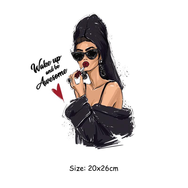 Термонаклейки на одежду для девочек