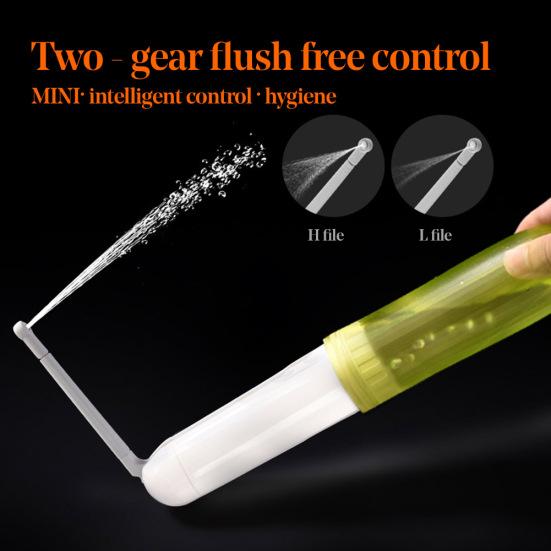 Электрический портативный ручной дорожный личный биде гигиенический распылитель для чистки бутылки