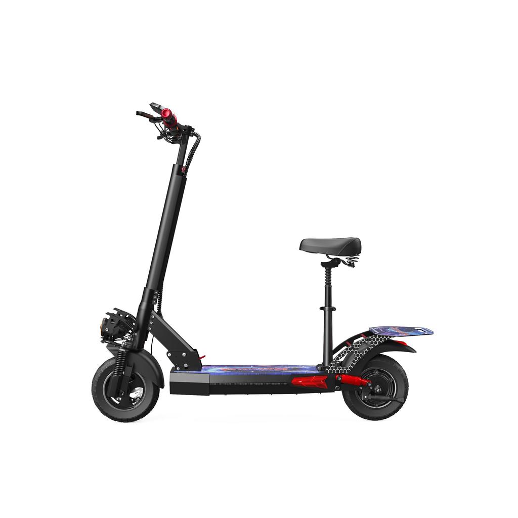 Cheevalry X9 Adult All-Terrain Electric Scooter 48V18.6Ah Battery 10 Inch Tires 45KM/H Top Speed 120KG Road Folding 1000W Motor E-Scooter