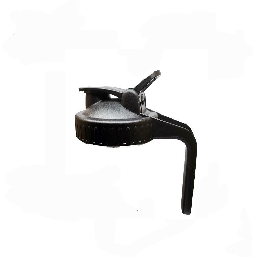 Пластиковые крышки для банок Мейсона с широким горлом Крышки для банок с отверстием для заливки и ручкой Многоразовые банки Мейсона с широким горлом