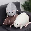 Plush Flower Branch Rat Doll 30/45/90cm Animal Figure Creative Mouse Doll Kids Gift Birthday