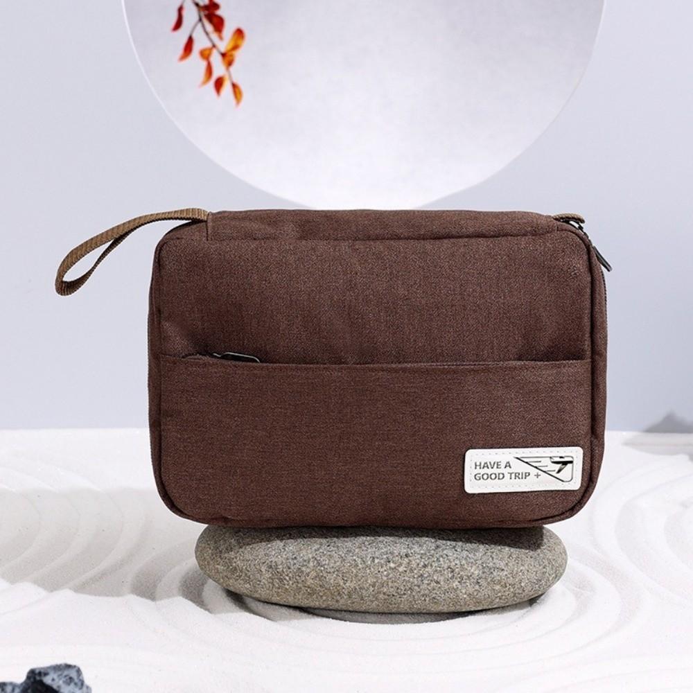 with Hook Travel Toiletry Bag Large Capacity Makeup Bag Fashion Hook Wash Bag  Girls