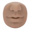 Silicone Piercing Model with Mouth Flexible Soft Imitation Nose Model Reusable Nose Displays for