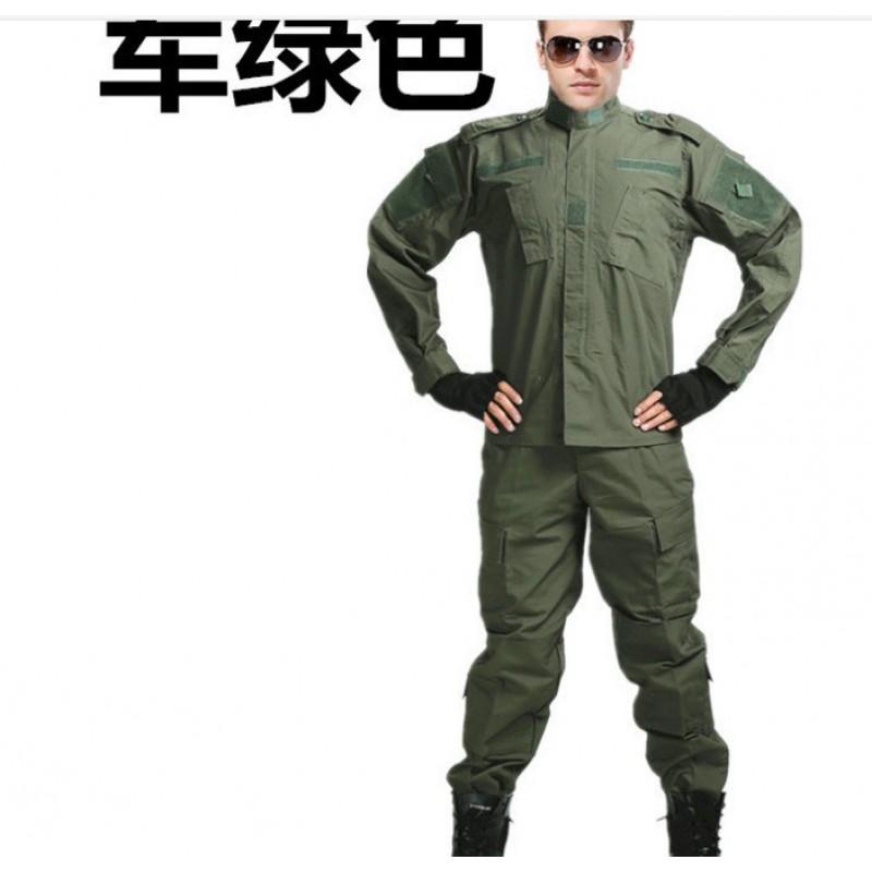 Camouflage Cycling Jersey Set Men Women Outdoor Training Tactical Sport Suit